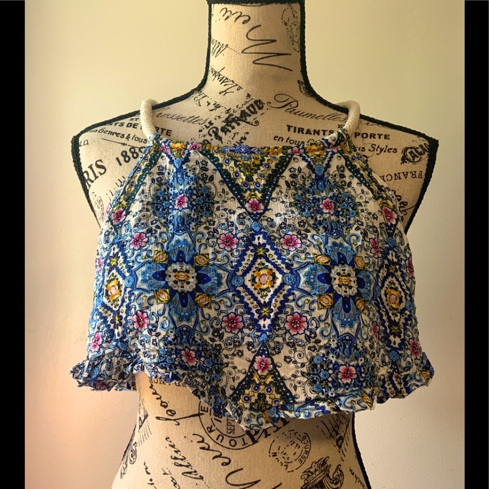 House Of Three Woven Top